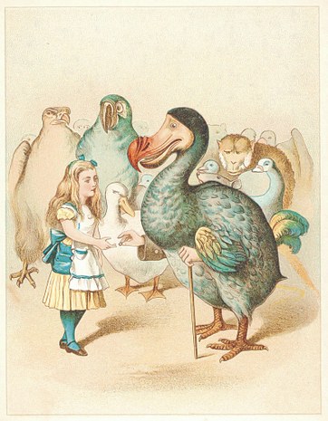 John Tenniel - The Dodo solemnly presented the thimble from Alices Adventures in Wonderland - (MeisterDrucke-111075).jpg