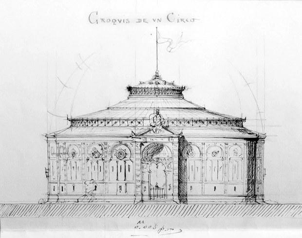 1572 Arquitecto Antonio Rivas  FTC   El proyecto del circo Arq Rivas Mercado FOTO Xavier GUzma╠ün.jpg