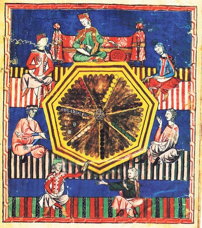 El juego de tablas astrono╠ümicas, del Libro de los juegos.jpg